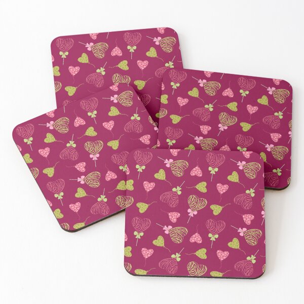 Item preview, Lollipop Hearts - Pink designed and sold by JaselviiStudio.