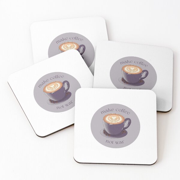 Item preview, Make Coffee Not War Coffee Cup designed and sold by pineywoodsshop.