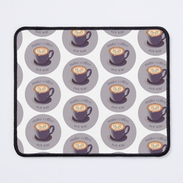 Item preview, Make Coffee Not War Coffee Cup designed and sold by pineywoodsshop.