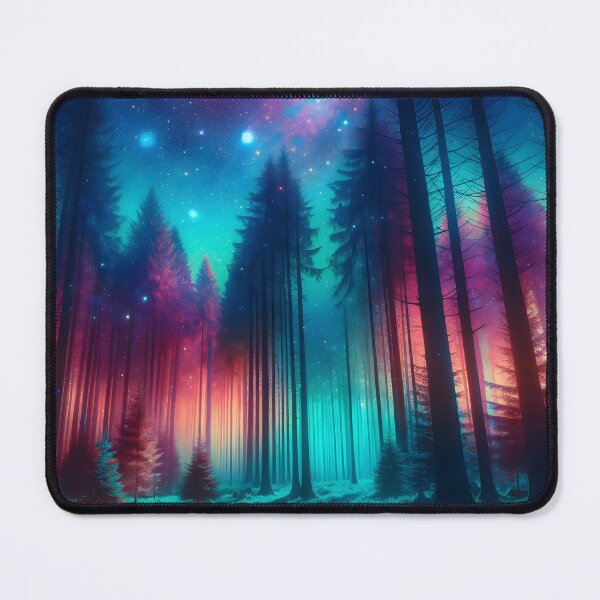 Item preview, colorful mystical forest designed and sold by LLSGermany.
