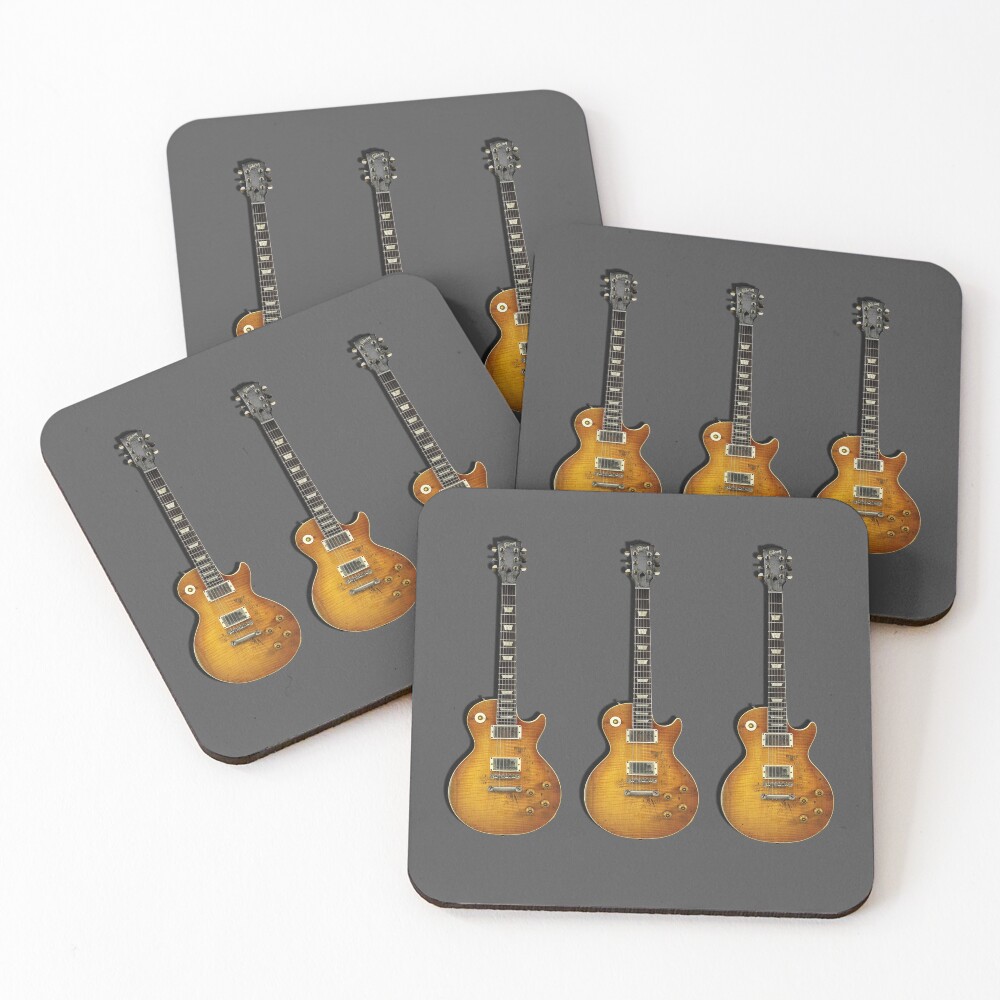 Les Paul Standard Guitar Coasters (Set of 4)