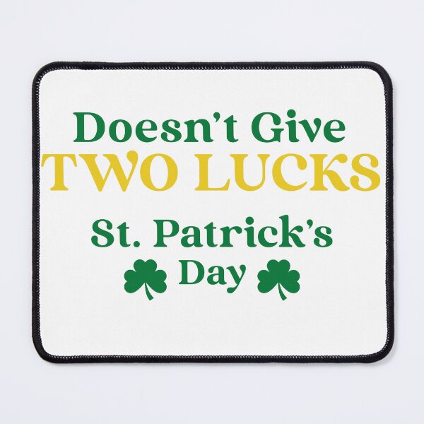 Item preview, Doesn't Give Two Lucks designed and sold by Whackadoodletee.