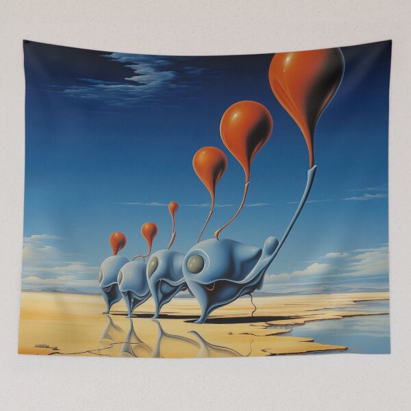 Item preview, Dreamscape Elephants: Tusked Abstractions designed and sold by Mullet Monkey.