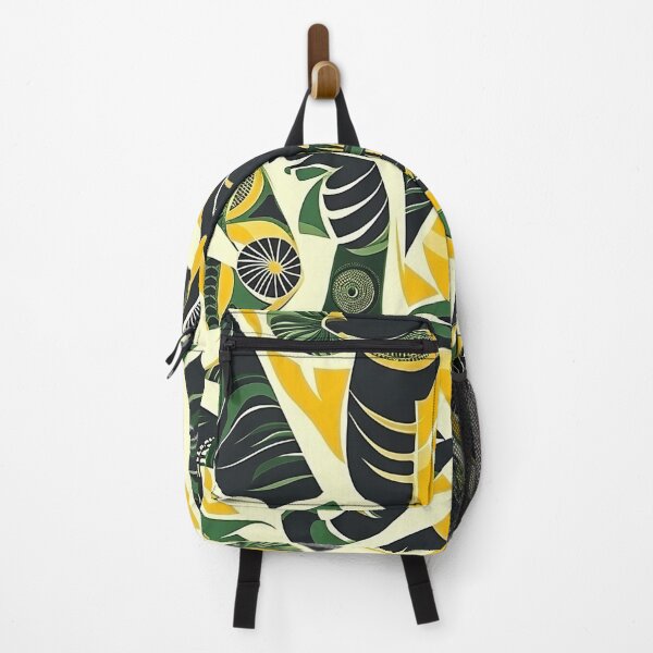 Item preview, Egyptian Cat Pattern - Yellow and Green Feline designed and sold by HausKatz.