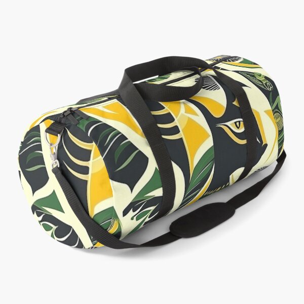 Item preview, Egyptian Cat Pattern - Yellow and Green Feline designed and sold by HausKatz.