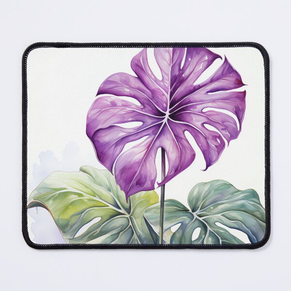 Item preview, Abstract Purple Leaf | Original Art | Home Decor designed and sold by Peek-Designs.