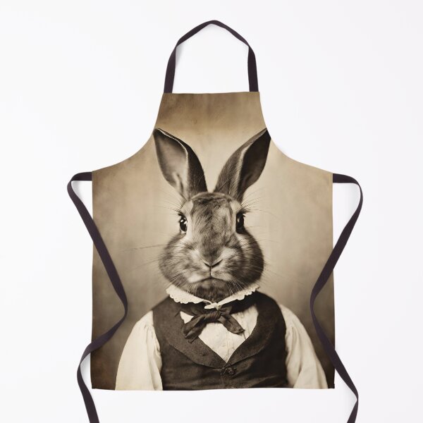 Item preview, Rabbit Portrait Victorian Artistic Gift Fashion Animal designed and sold by popanato.