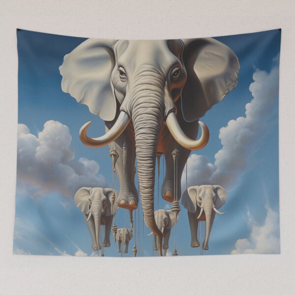 Item preview, Surreal Trunk Symphony: Echoes of the Elephant Mind designed and sold by Mullet Monkey.