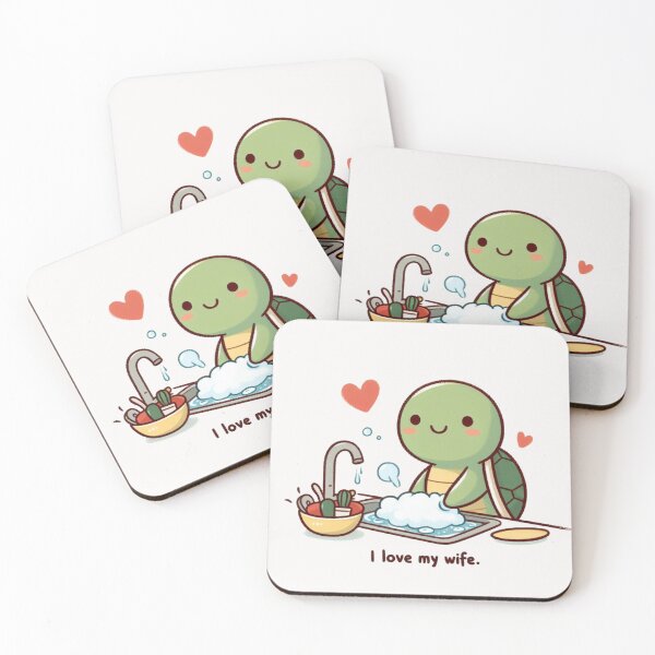 Item preview, I Love My Wife Turtle designed and sold by LemuellTrends.