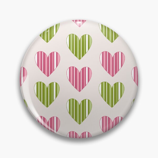 Item preview, Striped Hearts - Light Pink designed and sold by JaselviiStudio.