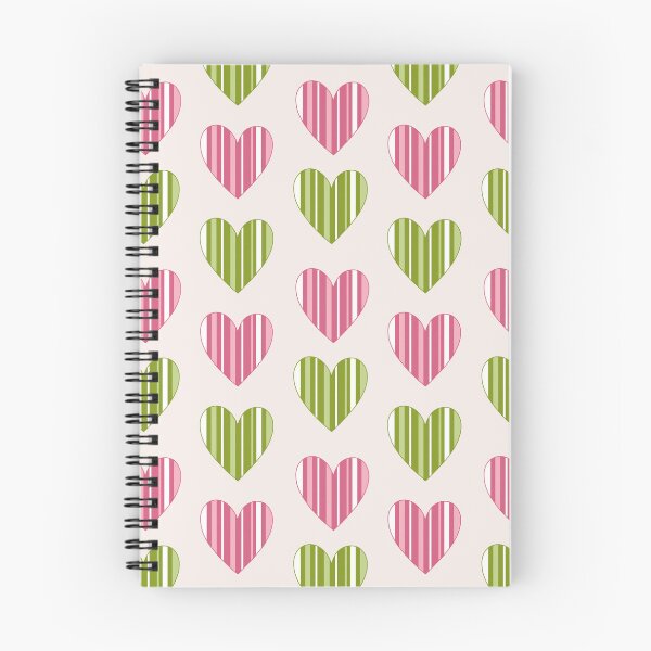Item preview, Striped Hearts - Light Pink designed and sold by JaselviiStudio.
