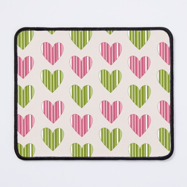 Item preview, Striped Hearts - Light Pink designed and sold by JaselviiStudio.
