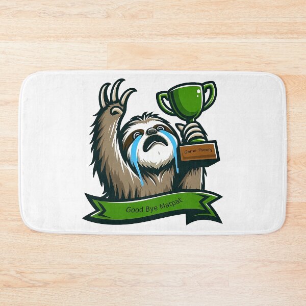 Item preview, Sloth paying a tribute to MatPat from "The Game Theorists" designed and sold by Sloth-Omega.