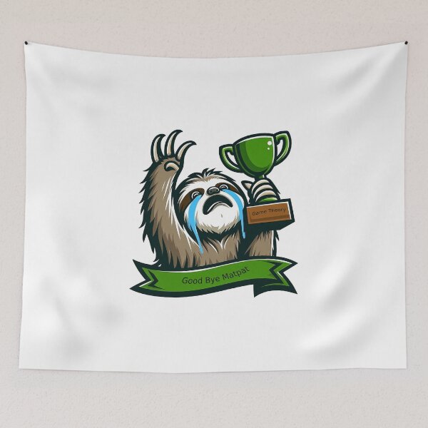 Item preview, Sloth paying a tribute to MatPat from "The Game Theorists" designed and sold by Sloth-Omega.