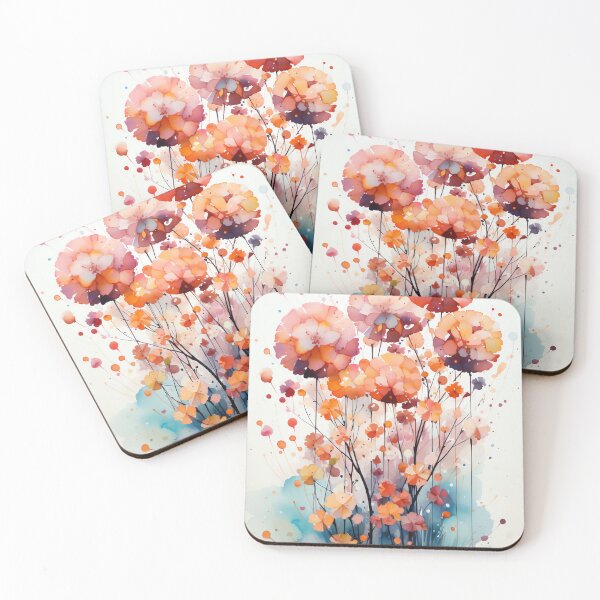 Item preview, Whimsical Flowers Nursery Artwork | Nursery Poster | Original Art | Home Decor designed and sold by Peek-Designs.