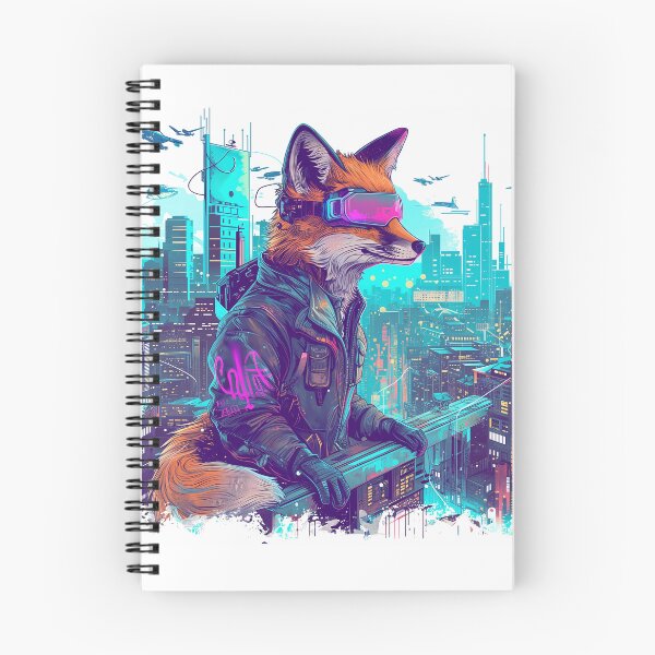 Item preview, Neon Fox Outlaw designed and sold by WarpWeft.