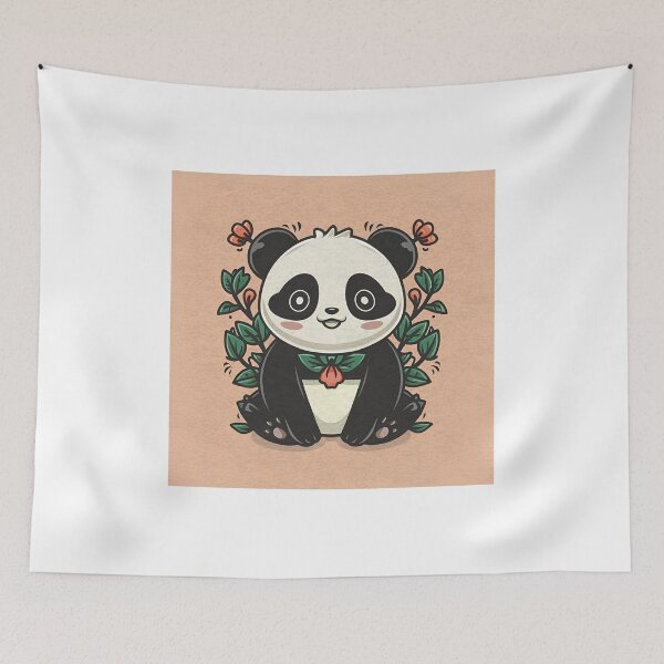 Item preview, Lovely Cute Panda  designed and sold by luckyanimechann.