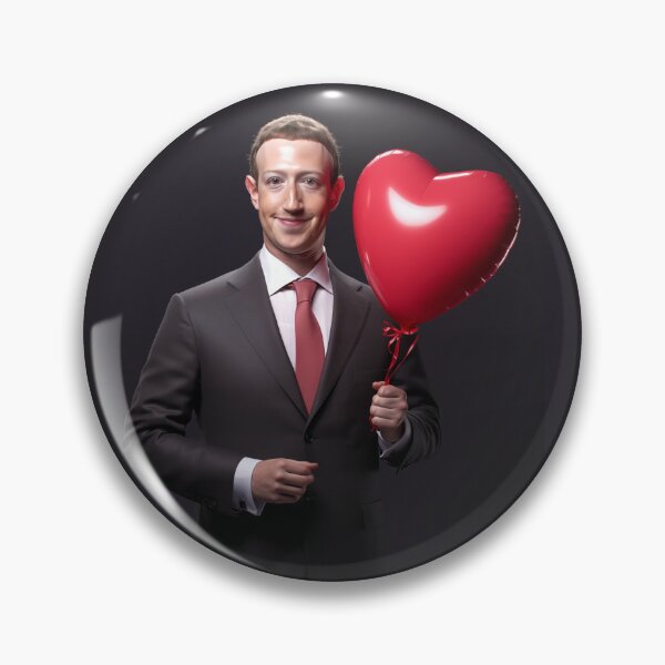 Item preview, Mark Zuckerberg Valentine's Day designed and sold by spiritedmuse.