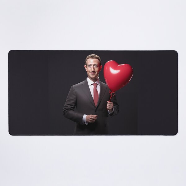 Item preview, Mark Zuckerberg Valentine's Day designed and sold by spiritedmuse.