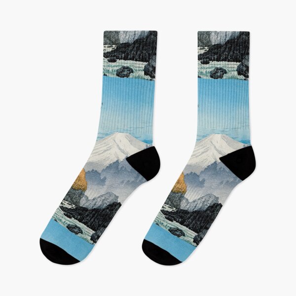 Item preview, Japanese Mountain with Blue Sky and Clouds designed and sold by kylmllr101684.