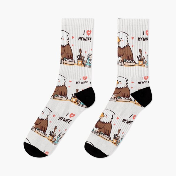 Item preview, I Love My Polar Wife Eagle designed and sold by LemuellTrends.