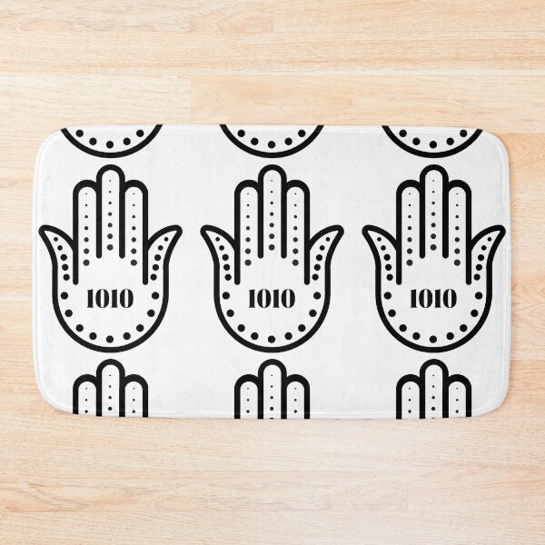 Item preview, 1010 Angel Number Hamsa Hand designed and sold by hamsasoul.