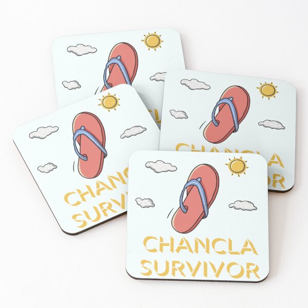 Item preview, Chancla Survivor Puerto Rico Funny Spanish Joke Gift Idea designed and sold by La Loca.