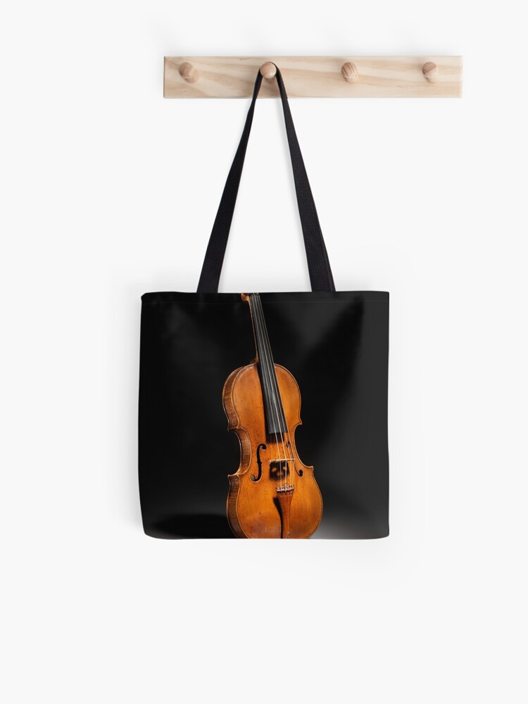 Bolsa De Tela Fotografia Italiana Historica Del Violoncelo 1560 De Bravuramedia Redbubble