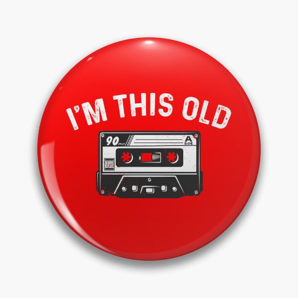 Item preview, I'm This Old Funny Vintage Vibes Classic Casset Nostalgia owner designed and sold by ROOFY-HK.