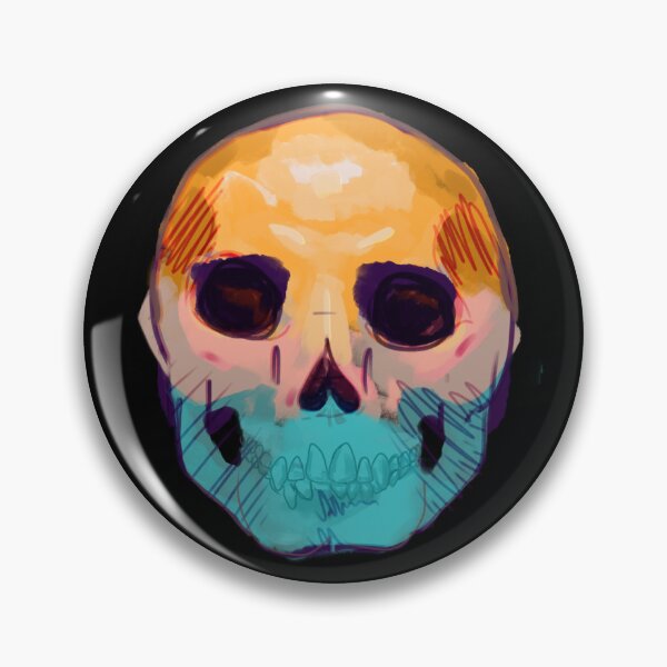 Item preview, Human Skull with Pop designed and sold by destinydrewthis.