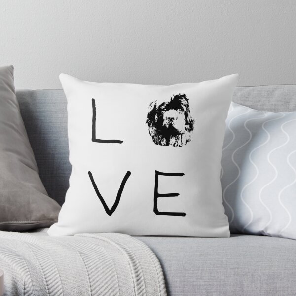 Newfoundland Love Throw Pillow
