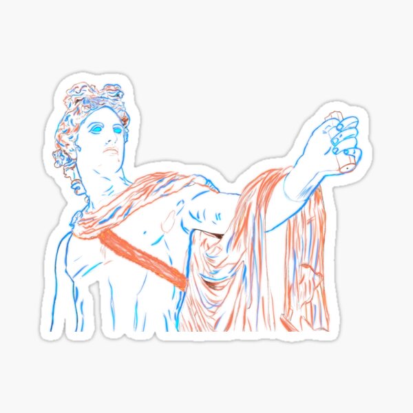 Item preview, Apollon, Drawing, Digital Art, Light and Art, God designed and sold by DesignAnother.