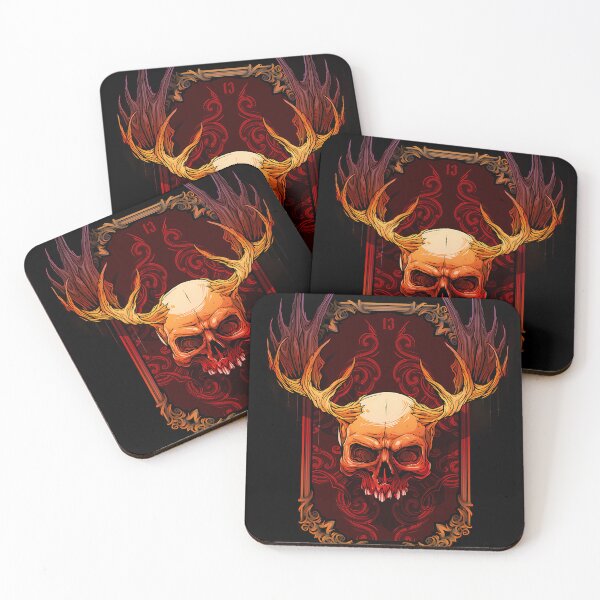 Item preview, The Devil Skull Art designed and sold by JongoMongo.