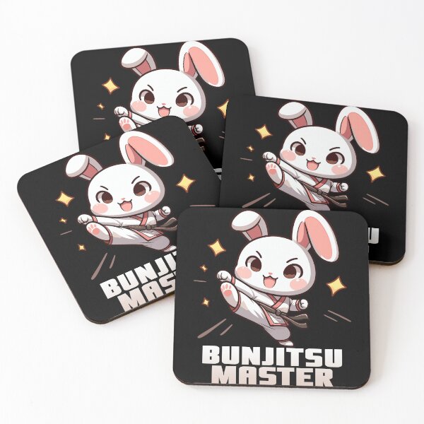 Item preview, Bunjitsu Master - Bunny Martial Art designed and sold by Mini Pandas.