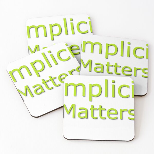 Item preview, Simplicity Matters Lime Green designed and sold by KriticalDesigns.