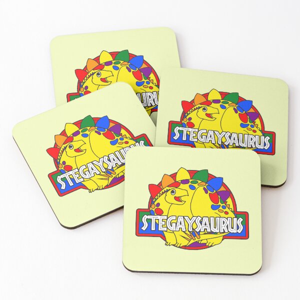 Item preview, Stegaysaurus The Gay Stegosaurus Pridosaur designed and sold by Pridosaurs.