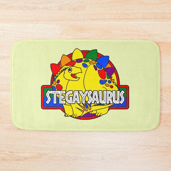 Item preview, Stegaysaurus The Gay Stegosaurus Pridosaur designed and sold by Pridosaurs.