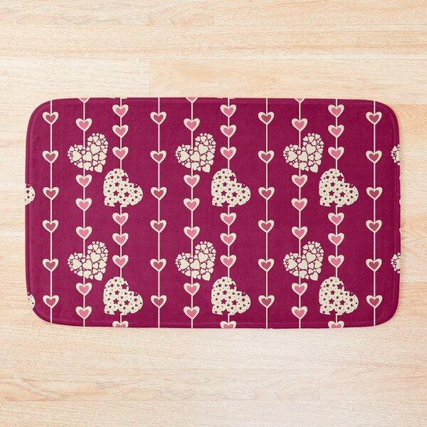 Item preview, String Hearts -  Dark Pink designed and sold by JaselviiStudio.