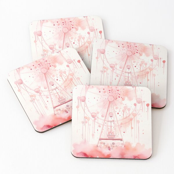 Item preview, Pink Carnaval Nursery Artwork | Original Art | Home Decor designed and sold by Peek-Designs.