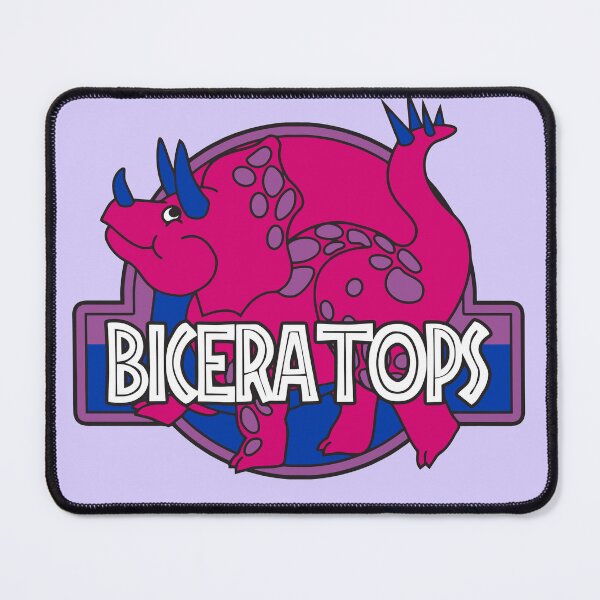 Item preview, Biceratops The Bisexual Triceratops Pridosaur designed and sold by Pridosaurs.