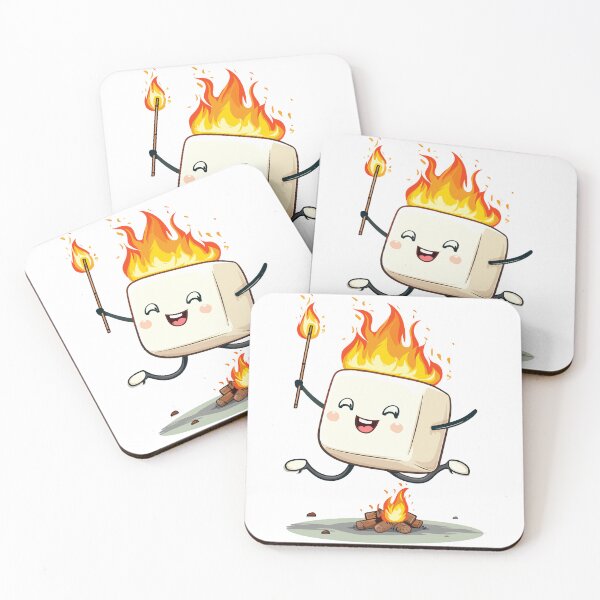 Item preview, Burning marshmallow jump designed and sold by TheRealmWithin.