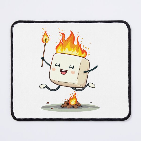 Item preview, Burning marshmallow jump designed and sold by TheRealmWithin.