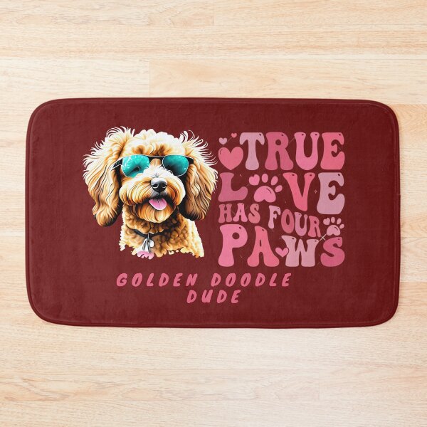 Item preview,  Golden doodle  funny  design love has four paws. designed and sold by MCanderart.