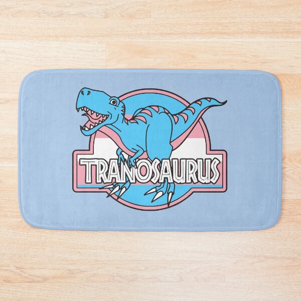 Item preview, Tranosaurus The Transgender Tyranosaurus Rex Pridosaur designed and sold by Pridosaurs.
