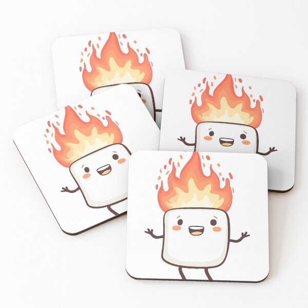 Item preview, Burning marshmallow on the fire designed and sold by TheRealmWithin.