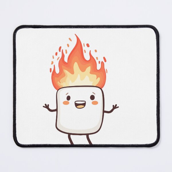 Item preview, Burning marshmallow on the fire designed and sold by TheRealmWithin.