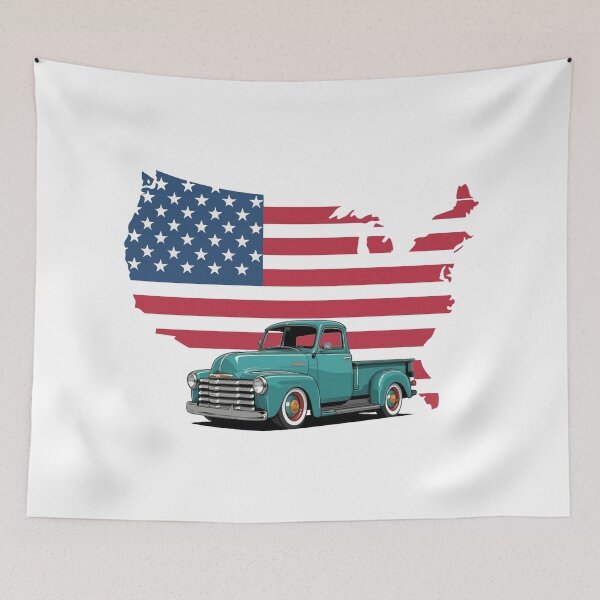 Item preview, Classic American Pickup designed and sold by ArtCraftLab.