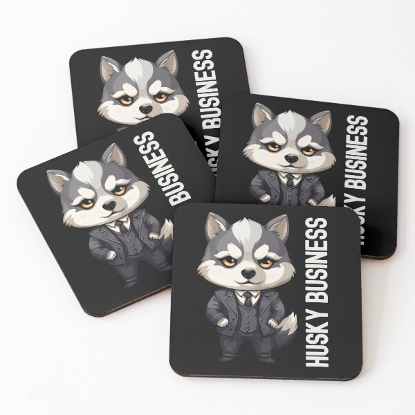 Item preview, Husky Business - Husky Hustle designed and sold by Mini Pandas.