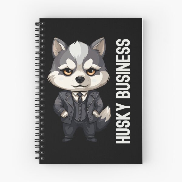 Item preview, Husky Business - Husky Hustle designed and sold by Mini Pandas.