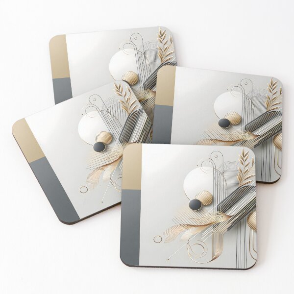 Item preview, Gold, anthracite elegant modern design image abstract designed and sold by LLSGermany.